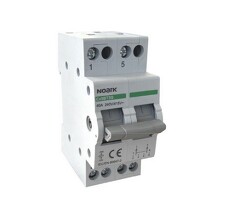 NOARK 113922 Ex9BT3G 2CO 25A EU Skupinový přepínač (I-0-II), 2CO, 25A