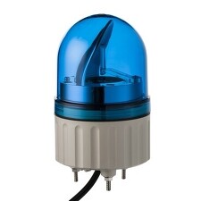 SCHNEIDER XVR08B06 Rotační LED maják, 84mm, 24V AC/DC, modrá