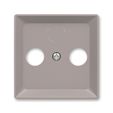 ABB 5011T-A00300 244, ZONI Kryt zásuvky televizní, rozhlasové (a satelitní); greige
