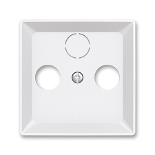 ABB 5011T-A00300 500, ZONI Kryt zásuvky televizní, rozhlasové (a satelitní); bílá