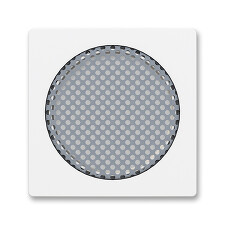 ABB 5016T-A00075 240, ZONI Kryt pro reproduktor AudioWorld, s kulatou mřížkou; matná bílá