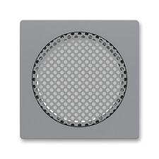 ABB 5016T-A00075 241, ZONI Kryt pro reproduktor AudioWorld, s kulatou mřížkou; šedá