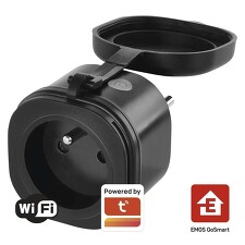 EMOS P5552 GoSmart WiFi zásuvka IP44 IP-3005F 