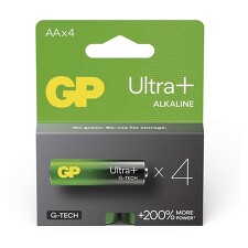 EMOS B03214 GP alkalická baterie ULTRA PLUS AA (LR6) 4PP MB