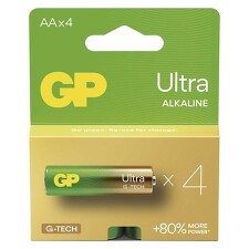 EMOS B02214 GP alkalická baterie ULTRA AA (LR6) 4PP MB