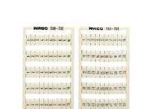WAGO 209-707 Blok označovacích štítků 51-100