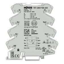 WAGO 787-2861/108-020 Elektronický jistič 1kanálový 1 až 8A 24 V/DC