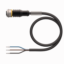 TURCK 6625501 RKC4T-5/TXL kabel připojovací M12 4pin kabel 5m