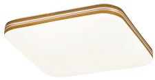 RABALUX 71174 Oscar2 Přisazené LED svítidlo 18W 4000K IP20 bílá/ vlašský ořech