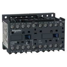 SCHNEIDER LP2K0601BD Reverzační ministykač 6A pomocný kontkat 1vyp, 24V/DC