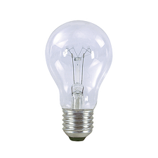 NBB Otřesuvzdorná žárovka čirá 240V 40W E27 (pouze průmysl) *337002010