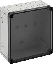 SPELSBERG 13700785 Krabice TK PC 1818-9-tm PV prázdná IP66 182x180x90 mm, průhledné víko