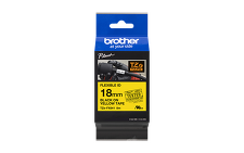 BROTHER TZE-FX641 Páska žlutá / černá (18 mm, s flexibilní páskou, 8m)