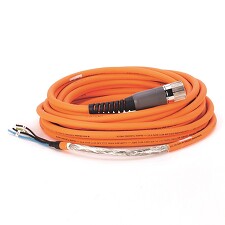 ALLEN BRADLEY 2090-CSBM1DG-18LF15 Kinetix Single Cable , DG Single Cable for K5700/K5500, 18 AWG, PUR, Halogen Free
