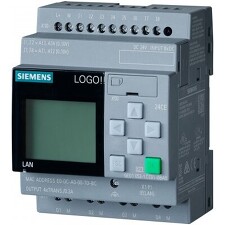 SIEMENS 6ED1052-1MD08-0BA2 LOGO! 12/24RCE Programovatelné relé, displej /I/O: 12/24VDC/relé