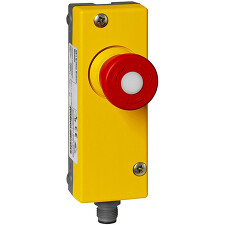 BIHL+WIEDEMANN BW2773 E-STOP Button Module, lighted (red/green), screw mounting