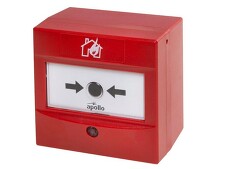 APOLLO SA5900-908APO Inteligentní tlačítkový hlásič červený (povrchový) se zadním krytem, s izolátorem