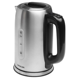 SENCOR SWK 1760BK Rychlovarná konvice 1,7l 2400W LCD, nerez, s regulací teploty