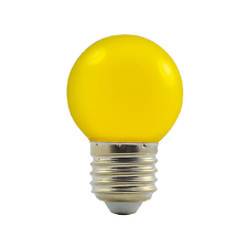 NBB LED žárovka G45 230-240V 1W COLOURMAX E27 žlutá *250655004