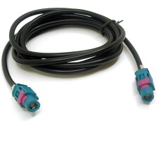 4CARMEDIA FAKRA-HSD-M/M Prodlužovací kabel 1m