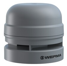 WERMA 16170060 Midi siréna 115-230VAC 110dB 85mm IP66 šedá