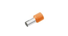 CIMCO 181008 Izolovaná dutinka Cu 4/10 mm, oranžová (100 ks)