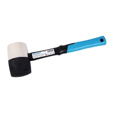 XTLINE XT0485R Palička gumová černá/bílá - sklolaminátová násada 69 mm