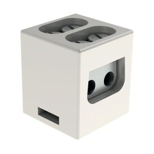 KOPOS KS_2PO16 - svorka keramická dvojitá/pro průřezy vodiče do 16 mm2/šedá keramika *8595568938787
