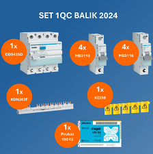 HAGER Akční set 1QC balík 2024 + poukaz 100 Kč