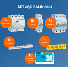 HAGER Akční set 2QC balík 2024 + poukaz 100 Kč