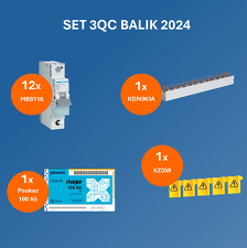 HAGER Akční set 3QC balík 2024 + poukaz 100 Kč