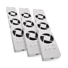 EMOS P56PR3 Ventilátor pod radiátor TRIO, bílý  (bal=3ks)