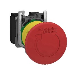 SCHNEIDER XB5AS8444 Ovládač stiskací s hřibovým knoflíkem