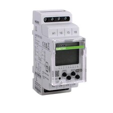 NOARK 115640 Ex9DTSW 1CO Instalační časovač digitální s Wi-Fi připojením, denní, týdenní, roční a astronomický program, 1 kanál s CO kontaktem, AC/DC 24 – 240 V