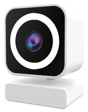 IMMAX 07796L NEO LITE Smart Security vnitřní kamera LITTLE CUBE, WiFi 2,4GHz, 3MP bílá/černá