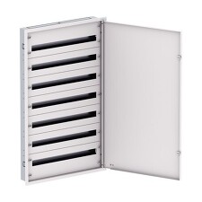 EATON EP-502545 BF-U-3S-7/231-D125 Rozvodnice třístupňová, pod omítku, bílé dveře, N/PE svorkovnice, Hl=125mm, 7 řad, 231 modulů