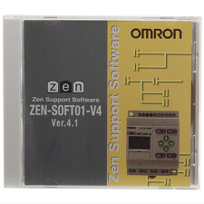 OMRON ZEN-SOFT01-V4 programovací software pro ZEN program.relé, CD-ROM, verze 4.1