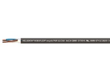 HELUKABEL 11022476 HELUDATA ROBOFLEX recycle PUR UL/CSA BK 4x0.34 mm² černá
