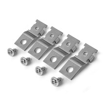 FAMATEL FP-49123 Sada ocelových vnějších úchytů ke skříním STONE (bal=4ks)