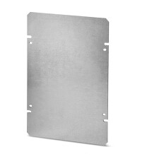 FAMATEL PL-49134 Montážní deska pro skříně STONE, 365x255mm, pozinkovaná ocel