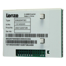 LENZE 13140263 E82ZAFSC100/S Funkční modul, FKC-mod 82C Standard PU01 PT 100  3G