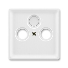 ABB 5011C-A00300 B1 CLASSIC Kryt zásuvky TV+R+SAT; jasně bílá