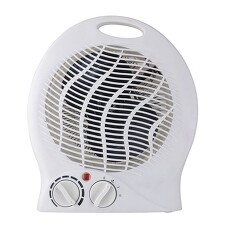 SOLIGHT KP06  Přímotop přenosný, nastavení výkonu 1000W/2000W ventilátor, nastavitelný termostat, LED indikace provozu, 40dB, bílá