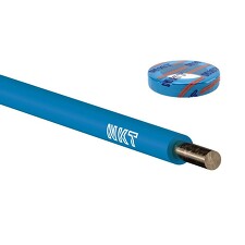 CY 10 světle modrá ( H07V-U ) Propojovací plný vodič