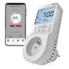 EMOS P56601FR GoSmart Termostat do zásuvky s funkcí digitálního časovače 2v1 s WiFi