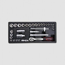 STAVTOOL PWT115 Sada hlavic šestihranných 1/2" (sada=22ks)