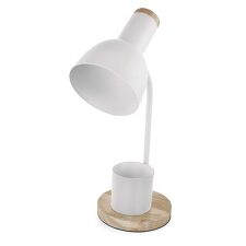 EMOS Z7640W Stolní lampa POPPY na žárovku E27, bílá EMOS Z7640W Stolní lampa POPPY na žárovku E27, bílá