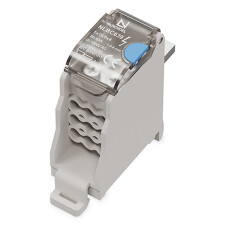 NORDEL NLBC 639 (16-9x2,5) Svorka rozbočovací / připojovací vstup: 16mm2, výstup: 9x2,5mm2, Al/Cu, 63A, 1000V/AC, 1500V/DC, IP20