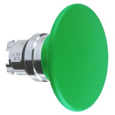 SCHNEIDER ZB4BR316 Ovládací hlavice s hřibovým knoflíkem, pr.60mm - zelená