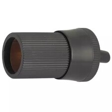 K3205 napájecí autozásuvka na kabel - černá